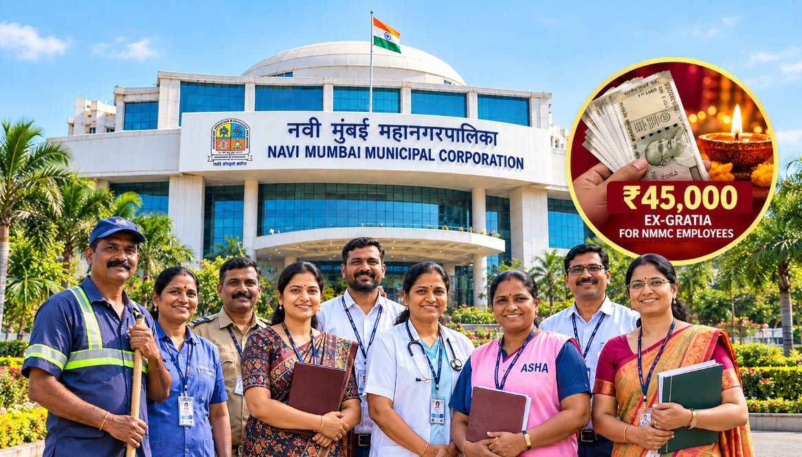 NMMC Approves ₹45,000 Diwali Bonus for 5,121 Employees and ASHA Workers